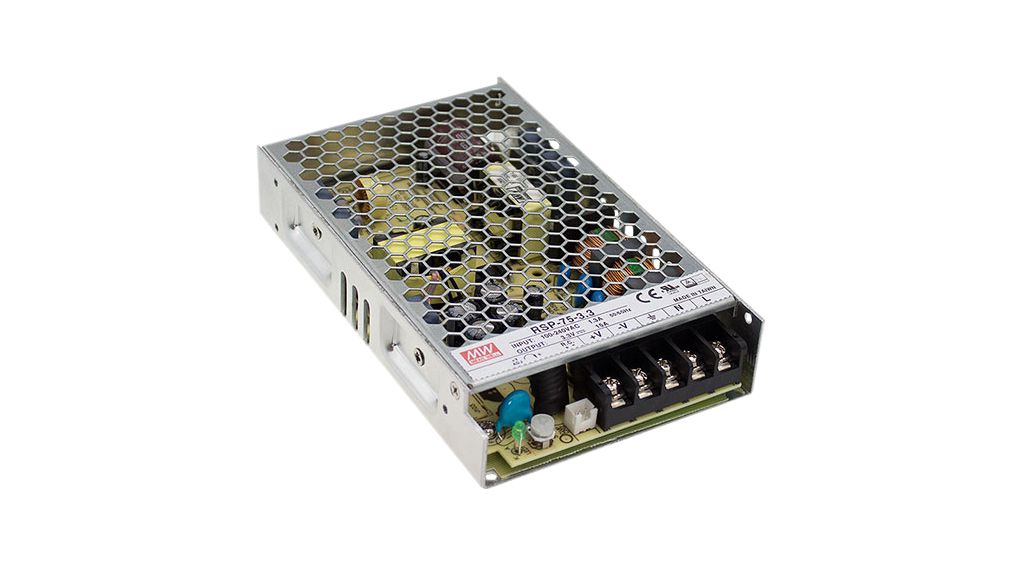 1 Output Embedded Switch Mode Power Supply, 75W, 7.5V, 10A